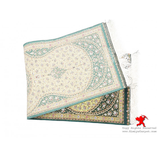 Runner Design Silk Qum Rug - RQ5024 Runner Design Silk Qum Rug - RQ5024
