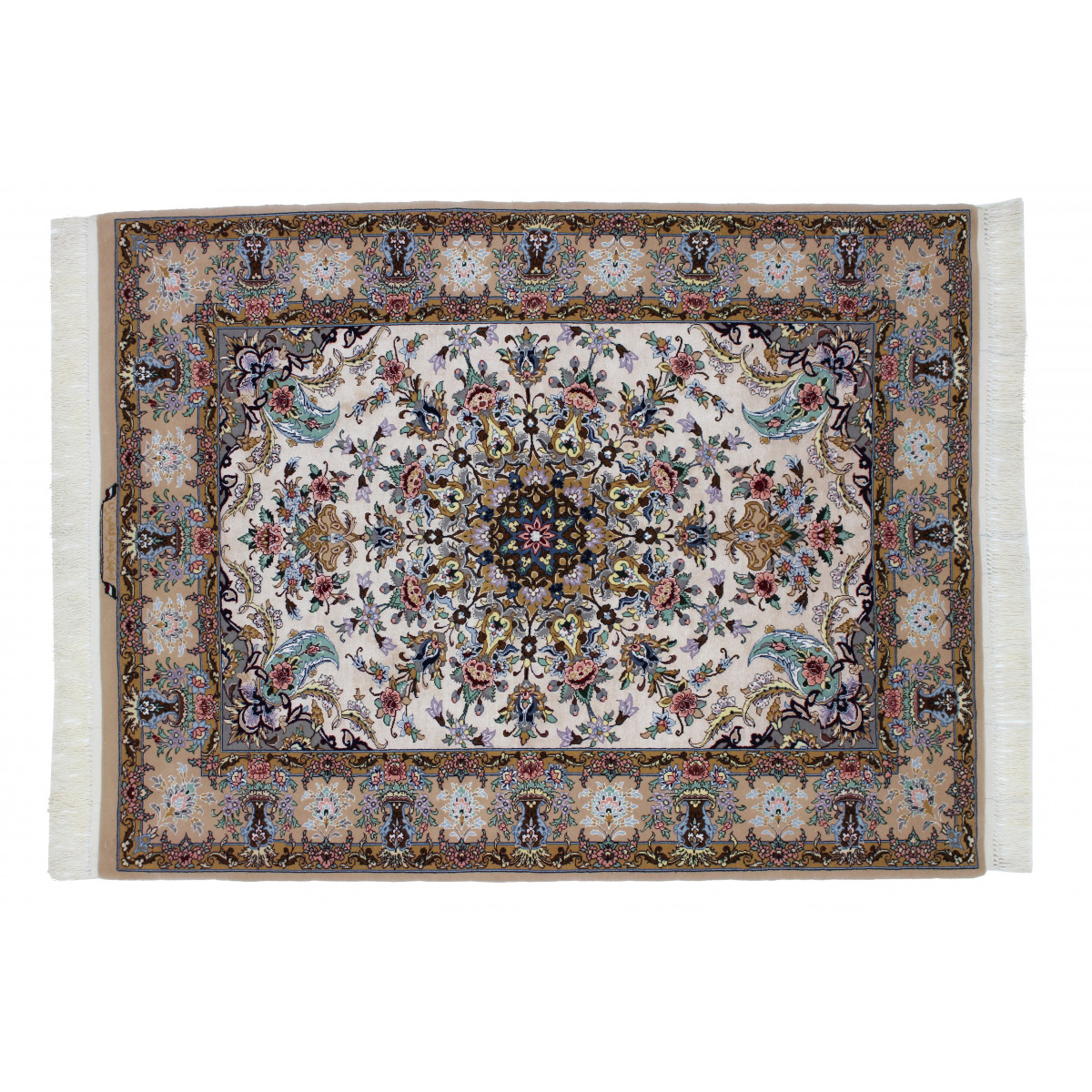 Medalion Design Pattern | Wool Isfahan Rug  | RI6011