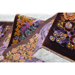 Medalion Design Pattern | Silk Qom Rug  | RQ6013