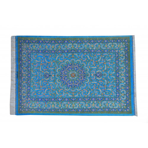 Medalion Design Pattern | Silk Qom Rug  | RQ6027