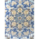 Medalion Eslimi Design Silk & Wool Isfahan Persian Rug - RI5001 Medalion Eslimi Design Silk & Wool Isfahan Persian Rug - RI5001
