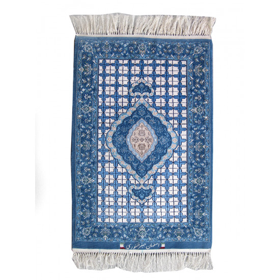 Medalion Design Silk & Wool Isfahan Persian Rug - RI5011 Medalion Design Silk & Wool Isfahan Persian Rug - RI5011