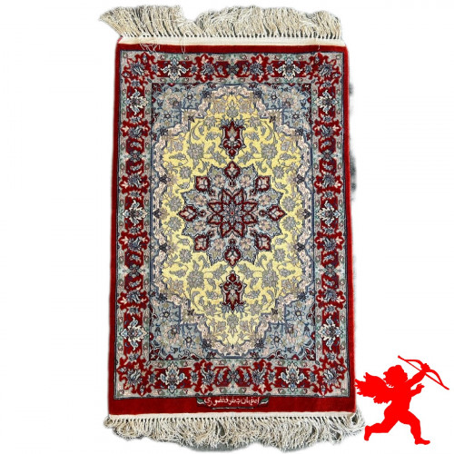 Handmade Silk | Isfahan Persian Rug | RI8001