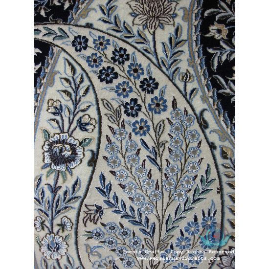 Paisley (Bote) Design Nain Rug - RN4030 Paisley (Bote) Design Nain Rug - RN4030