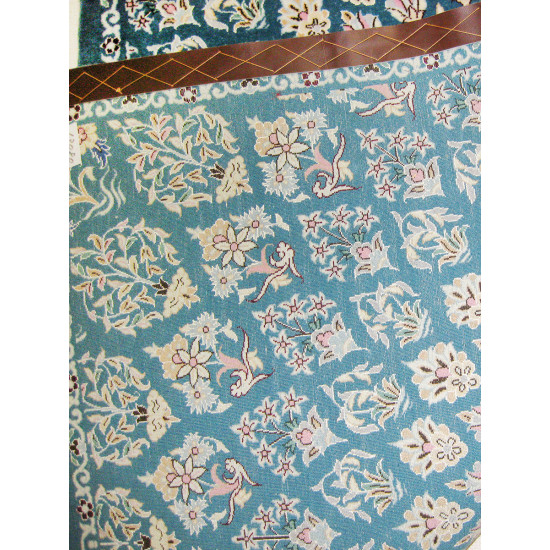 Gonbadi Design Wool & Cotton Nain Persian Rug - RN5002 Gonbadi Design Wool & Cotton Nain Persian Rug - RN5002