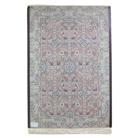 Kheshti Design Wool & Cotton Nain Persian Rug - RN5006 Kheshti Design Wool & Cotton Nain Persian Rug - RN5006
