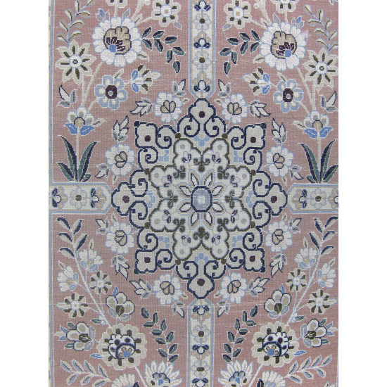 Kheshti Design Wool & Cotton Nain Persian Rug - RN5006 Kheshti Design Wool & Cotton Nain Persian Rug - RN5006