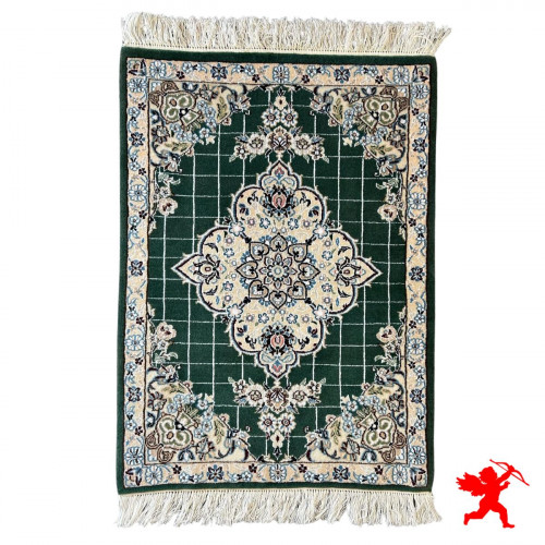 Handmade Wool Silk | Nain Persian Rug | RN8001