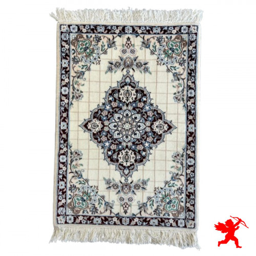 Handmade Cotton Wool | Nain Persian Rug | RN8009