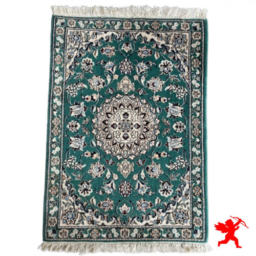 Handmade Cotton Wool | Nain Persian Rug | RN8012