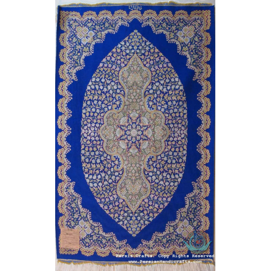 Medallion Design Silk Qum Rug - RQ4050 Medallion Design Silk Qum Rug - RQ4050