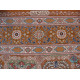 Elegant Kheshti Design Silk Qum Rug - RQ4051 Elegant Kheshti Design Silk Qum Rug - RQ4051