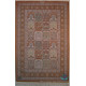 Elegant Kheshti Design Silk Qum Rug - RQ4051 Elegant Kheshti Design Silk Qum Rug - RQ4051