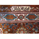 Elegant Kheshti Design Silk Qum Rug - RQ4051 Elegant Kheshti Design Silk Qum Rug - RQ4051