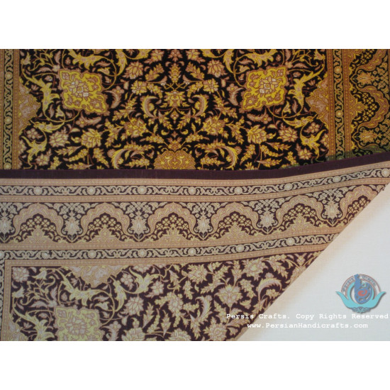 Medallion Design Silk Qum Rug - RQ4052 Medallion Design Silk Qum Rug - RQ4052