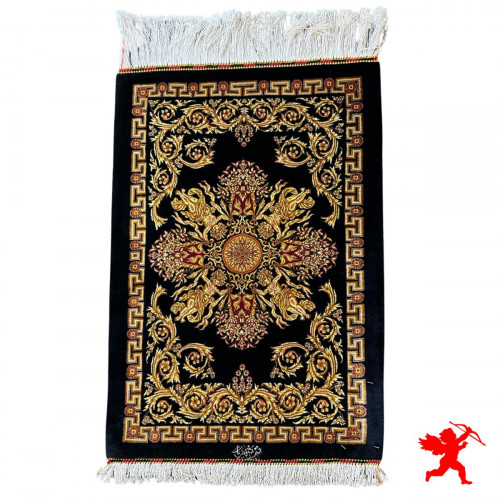 手作りシルク |クムペルシャ絨毯 | ペルシャ絨毯 | RQ8005