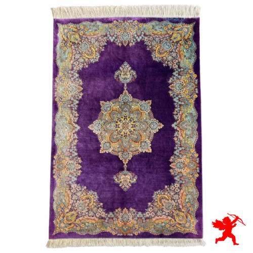 Handmade Silk | Qum Persian Rug | RQ8028